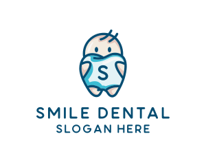 Dentist  Baby Tooth Clinic  logo design