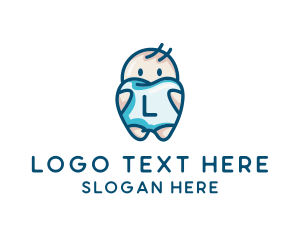 Tooth - Dentist  Baby Tooth Clinic logo design