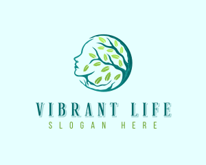 Tree Woman Wellness logo design