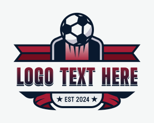 Soccer - Varsity Soccer Tournament logo design