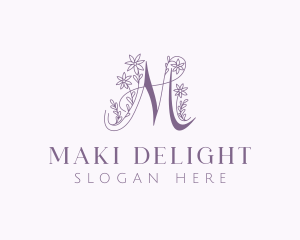 Floral Beauty Boutique logo design