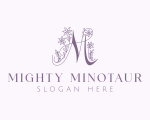 Floral Beauty Boutique logo design