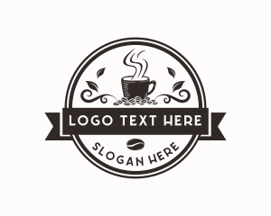 Barista - Coffee Bean Cafe logo design