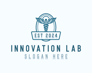 Lab - Doctor Caduceus Lab logo design