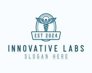 Doctor Caduceus Lab logo design