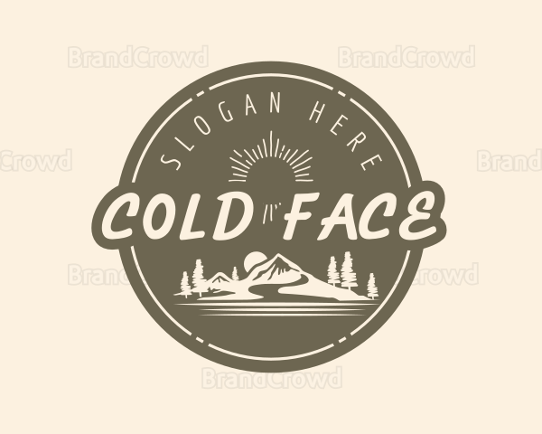 Mountain Camper Badge Logo