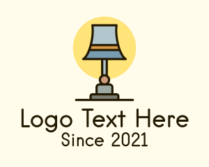 Lighting - Bedroom Lamp Appliance logo design