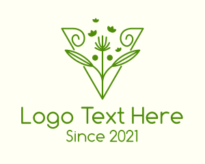 Eco Park - Dandelion Nature Garden logo design