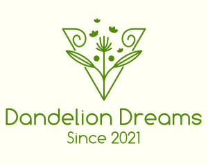 Dandelion - Dandelion Nature Garden logo design