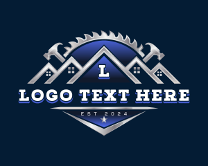 Hammer - Carpentry Hammer Builder logo design