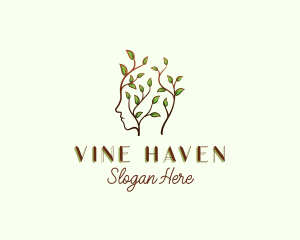 Vine Leaf Healthcare logo design