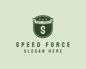 Military Academy Shield logo design