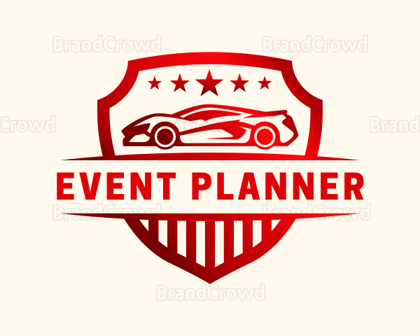 Automobile Racing Car Logo