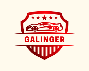 Automobile - Automobile Racing Car logo design