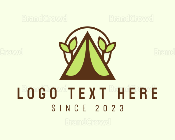 Organic Tent Arrow Logo