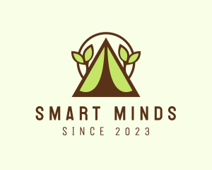 Forest - Organic Tent Arrow logo design