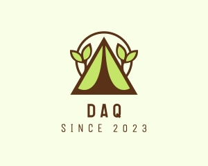 Hiking - Organic Tent Arrow logo design