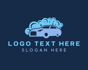 Vehicle - Car Cleaning Bubbles logo design