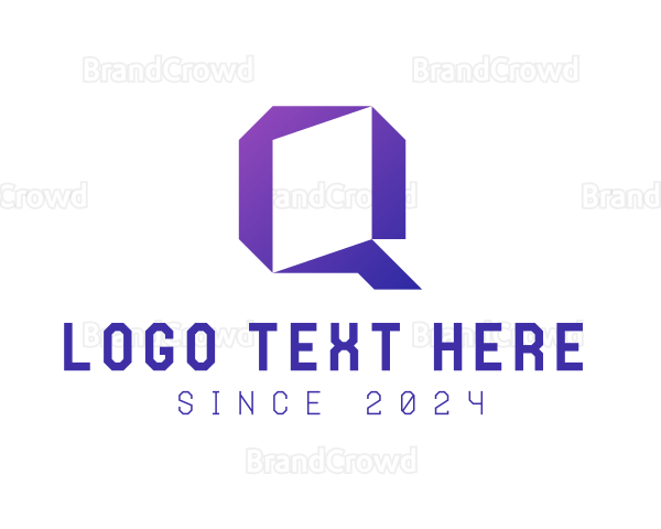 Modern Startup Letter Q Business Logo