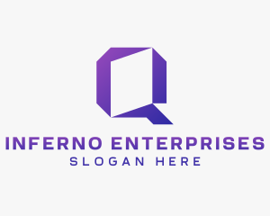 Modern Startup Letter Q Business logo design