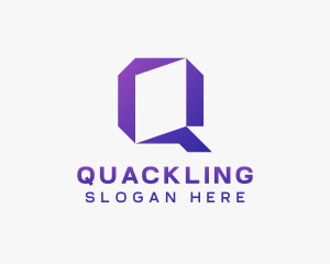 Modern Startup Letter Q Business logo design