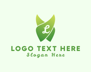 Gradient - Natural Gardening Eco Leaf logo design