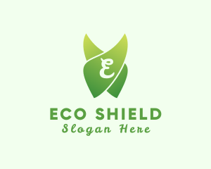 Natural Gardening Eco Leaf  logo design