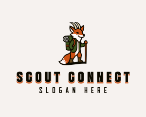 Fox Scout Camper logo design