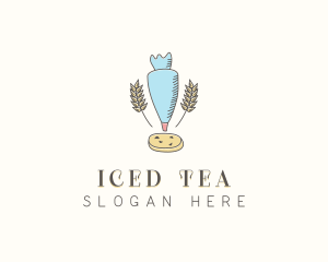 Cookie Baker Dessert logo design