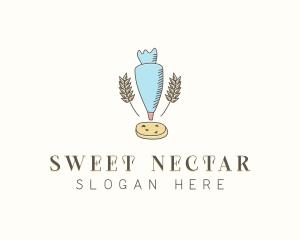 Cookie Baker Dessert logo design