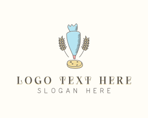 Cookie Baker Dessert Logo