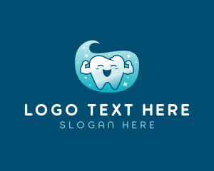 Pediatric Dentistry - Dental Toothpaste Tooth logo design
