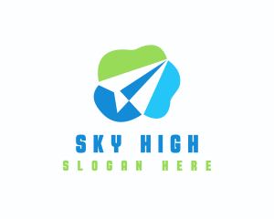 Plane Flight Airline logo design