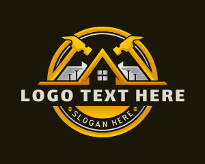 Utility - Builder Hammer Roofing logo design