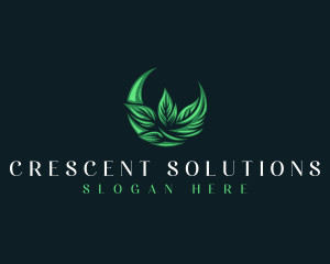 Crescent - Crescent Leaf Landscaping logo design