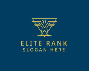 Rank - Corporate Eagle Rank logo design