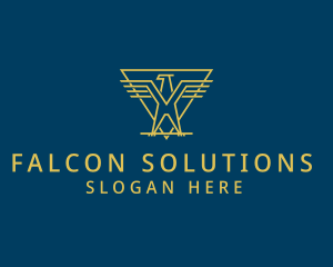 Corporate Eagle Rank  logo design