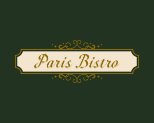 Premium Fancy Restaurant logo design