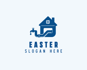 Faucet - Faucet House Plumbing logo design