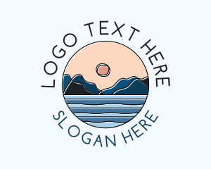Coastal - Mountain Field Coast logo design