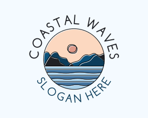 Coast - Mountain Field Coast logo design