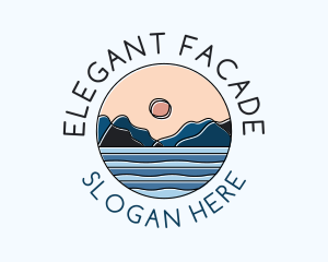 Facade - Mountain Field Coast logo design