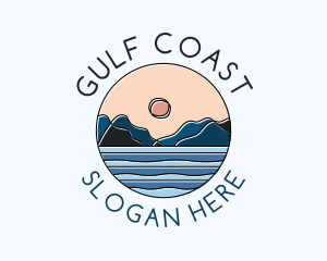 Mountain Field Coast logo design