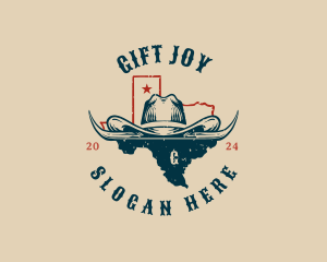 Texas Cowboy Hat Logo