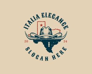 Texas Cowboy Hat Logo