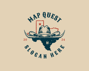 Texas Cowboy Hat logo design