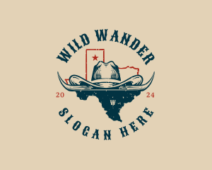 Texas Cowboy Hat logo design