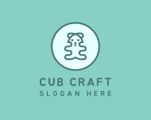 Cub - Baby Infant Teddy Bear Toy logo design