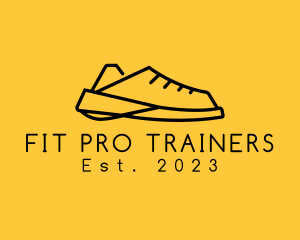 Trainers - Simple Sneaker Shoe logo design