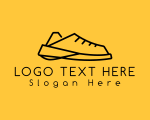 Simple Sneaker Shoe Logo